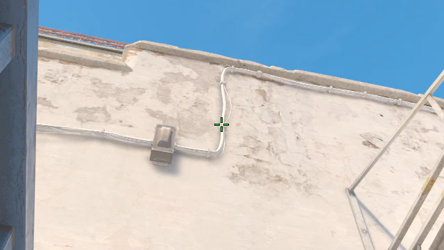 Where to aim before releasing the throw