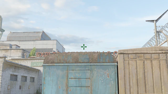 Where to aim before releasing the throw