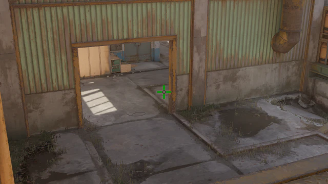 Where to aim before releasing the throw