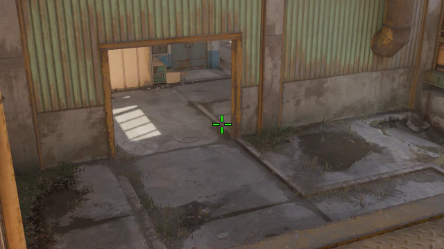 Where to aim before releasing the throw