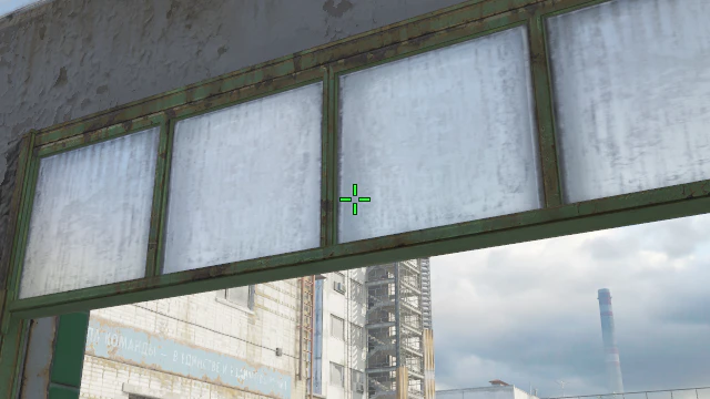 Where to aim before releasing the throw