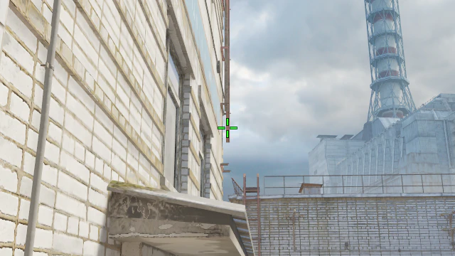 Where to aim before releasing the throw