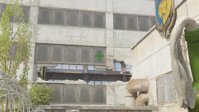 Where to aim before releasing the throw