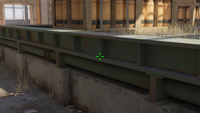 Where to aim before releasing the throw