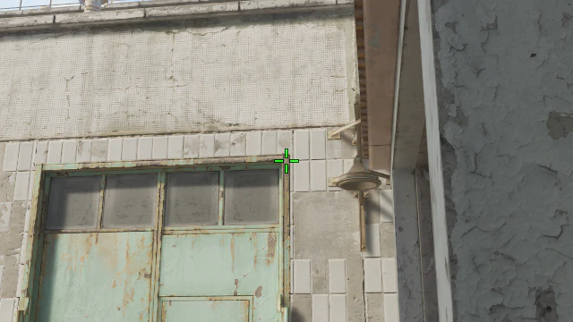 Where to aim before releasing the throw