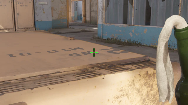Where to aim before releasing the throw