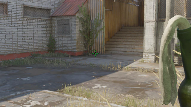 Where to aim before releasing the throw