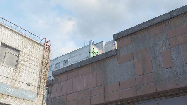 Where to aim before releasing the throw