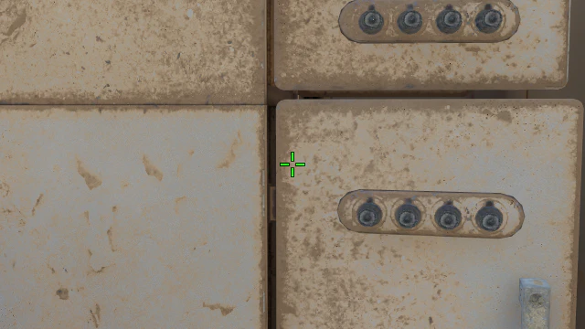 Where to aim before releasing the throw