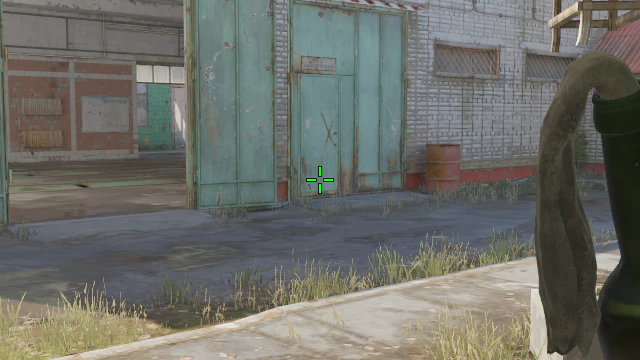 Where to aim before releasing the throw