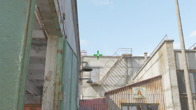 Where to aim before releasing the throw