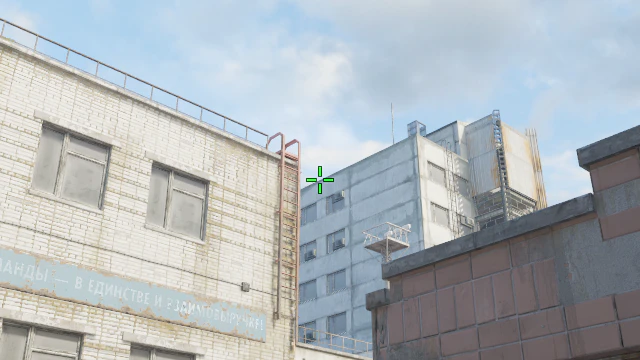 Where to aim before releasing the throw
