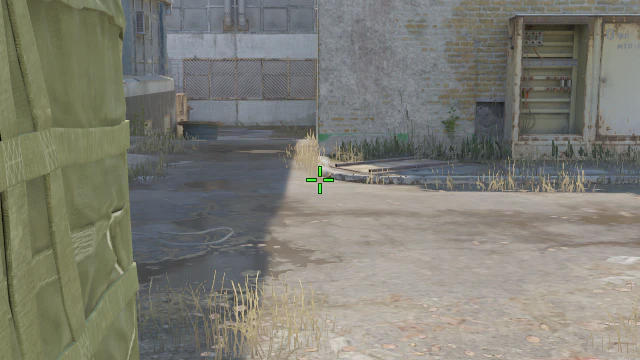 Where to aim before releasing the throw