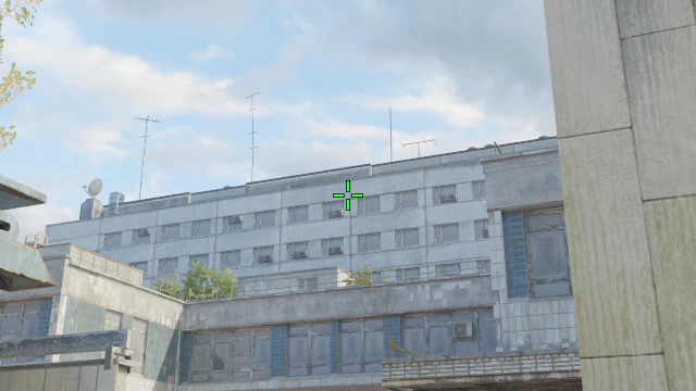 Where to aim before releasing the throw