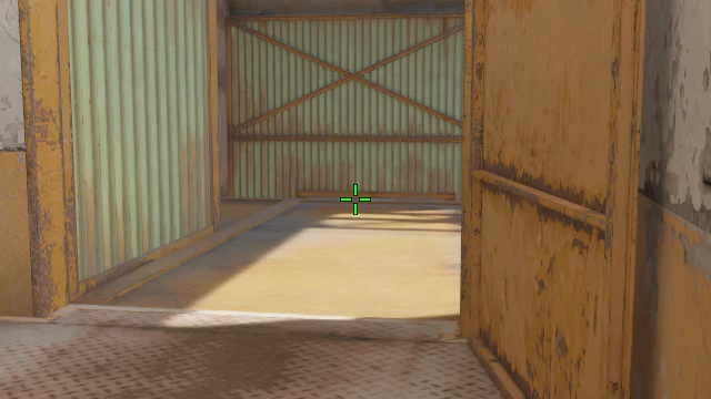 Where to aim before releasing the throw