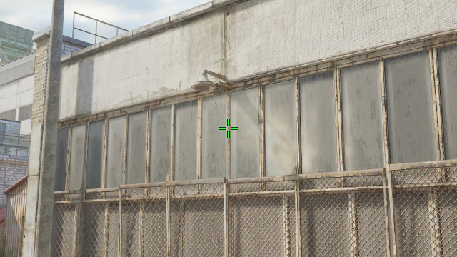 Where to aim before releasing the throw