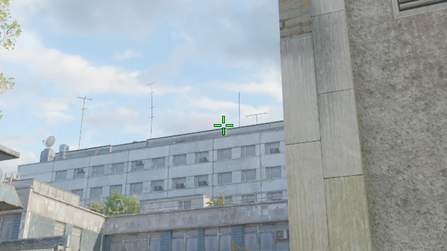 Where to aim before releasing the throw