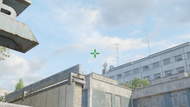 Where to aim before releasing the throw