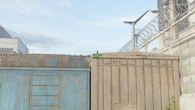 Where to aim before releasing the throw