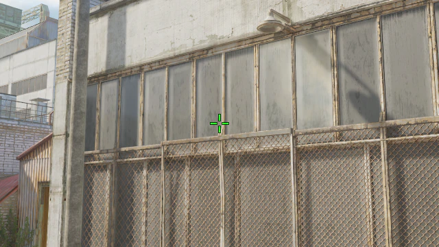 Where to aim before releasing the throw