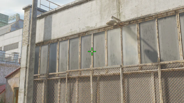 Where to aim before releasing the throw