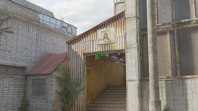 Where to aim before releasing the throw