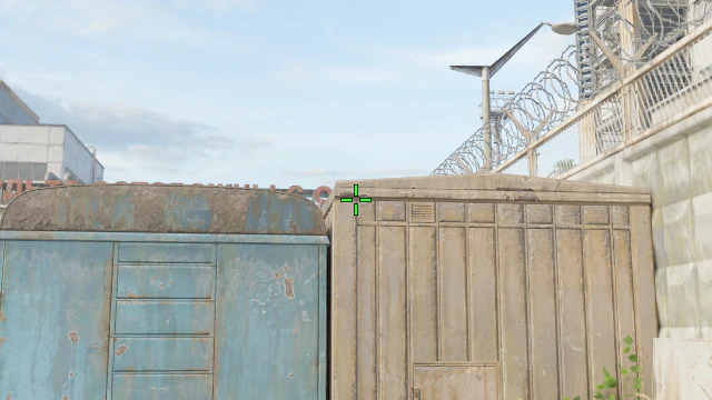 Where to aim before releasing the throw
