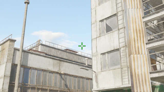Where to aim before releasing the throw