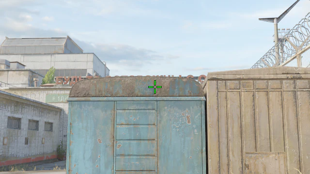 Where to aim before releasing the throw