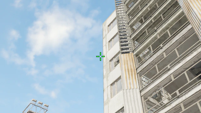 Where to aim before releasing the throw