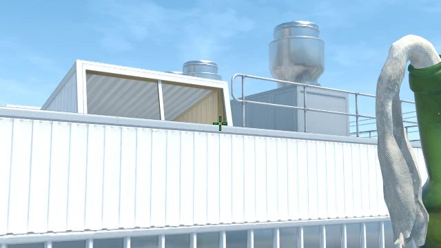 Where to aim before releasing the throw