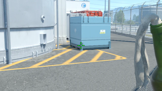 Where to aim before releasing the throw