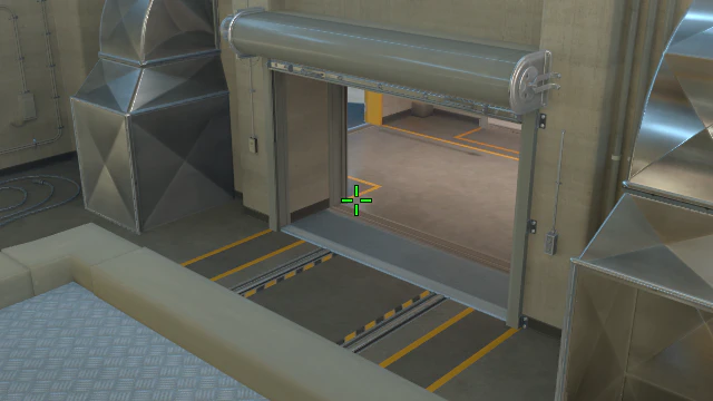 Where to aim before releasing the throw