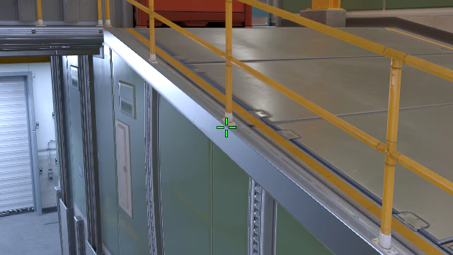 Where to aim before releasing the throw