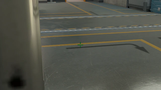 Where to aim before releasing the throw