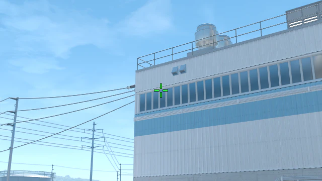 Where to aim before releasing the throw