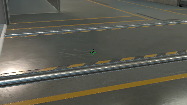 Where to aim before releasing the throw