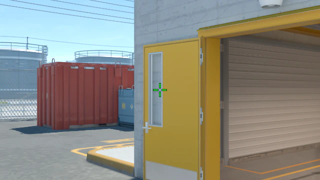 Where to aim before releasing the throw