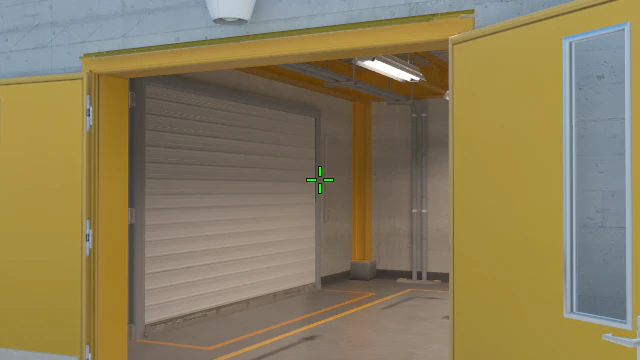 Where to aim before releasing the throw