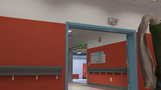 Where to aim before releasing the throw
