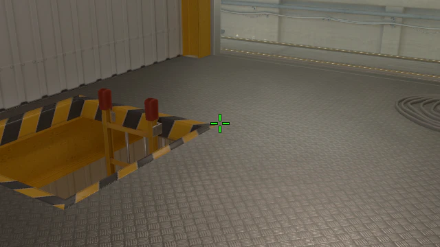 Where to aim before releasing the throw