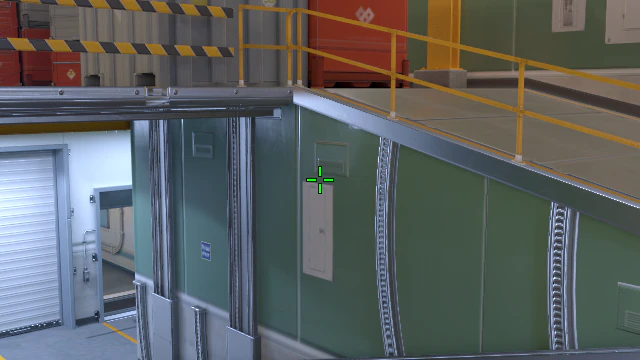Where to aim before releasing the throw