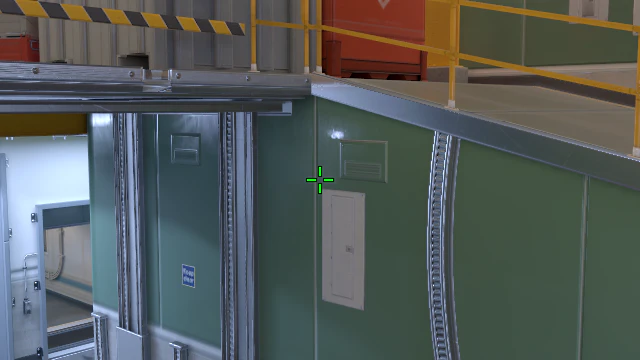 Where to aim before releasing the throw