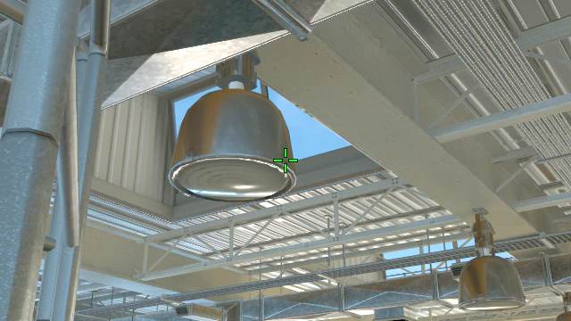 Where to aim before releasing the throw