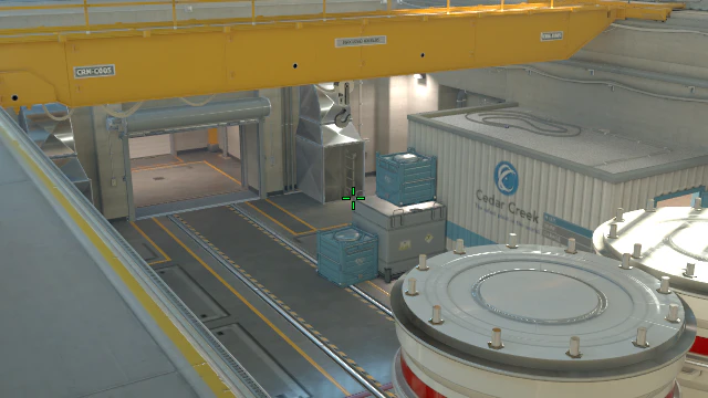 Where to aim before releasing the throw