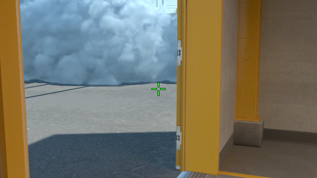 Where to aim before releasing the throw