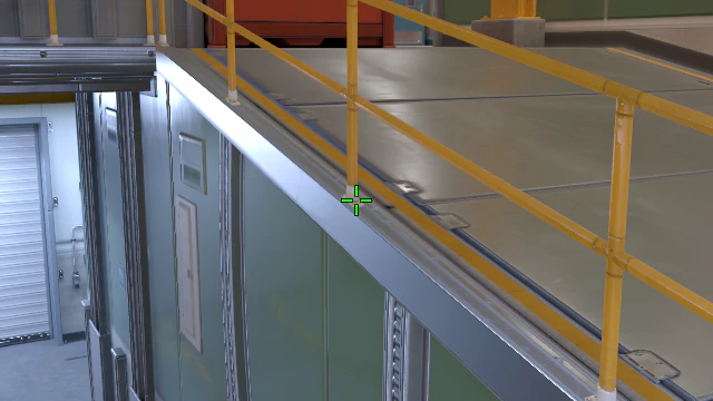 Where to aim before releasing the throw
