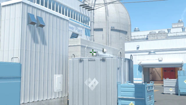 Where to aim before releasing the throw