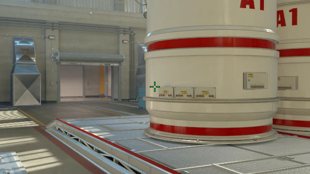 Where to aim before releasing the throw