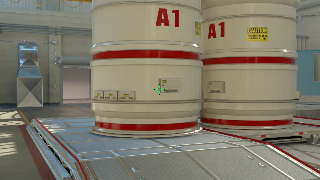 Where to aim before releasing the throw